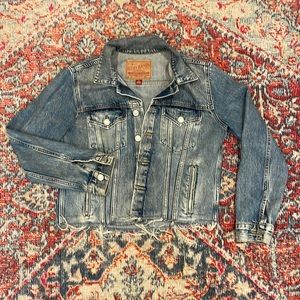 Tomboy Denim Trucker Jacket Lucky Brand
